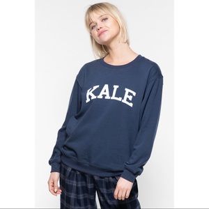 Kale Willow Sweatshirt - navy